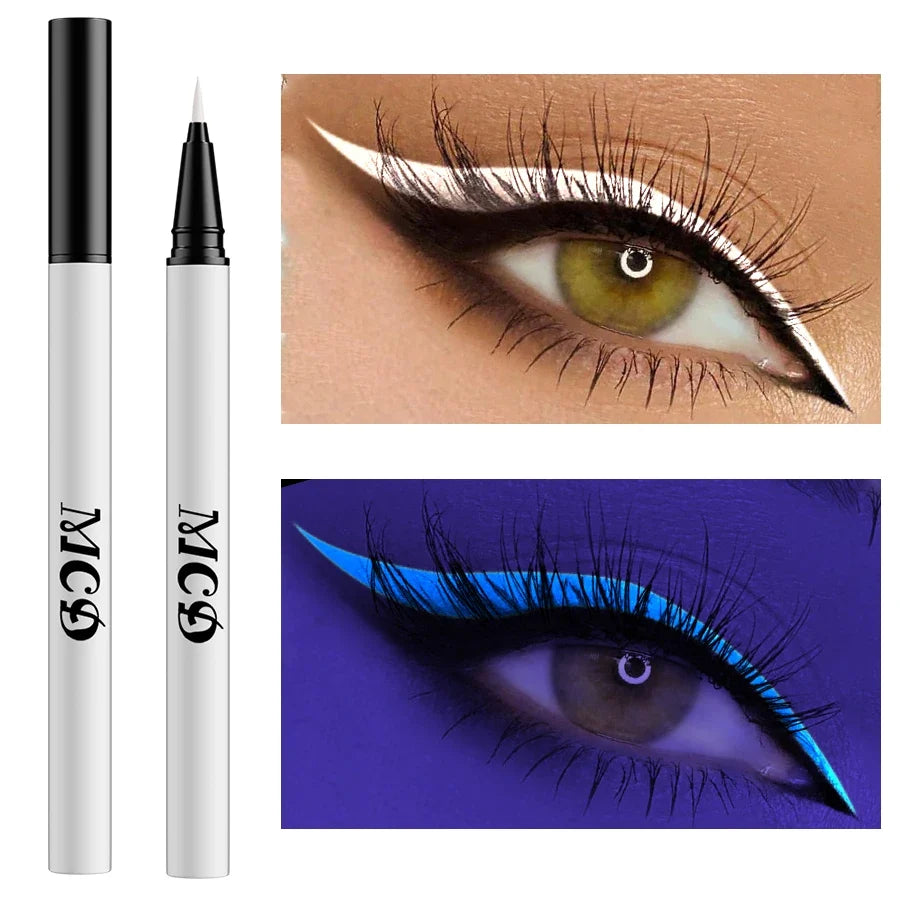 UV Neon Eyeliner Pen – Waterproof Fluorescent Liquid Eye Liner