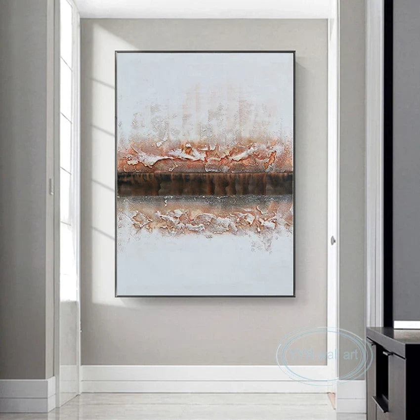 Handmade Abstract Oil Painting on Canvas | Modern Wall Art