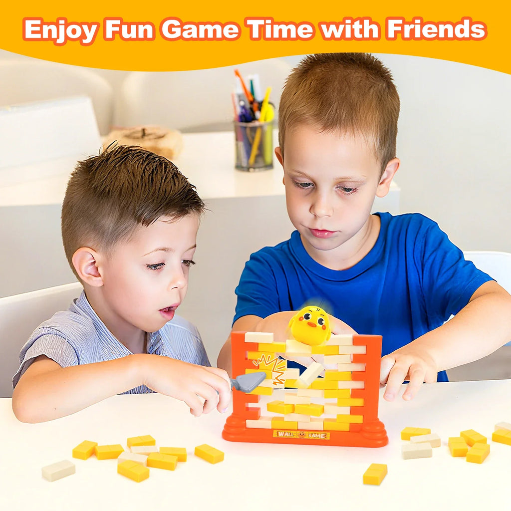 Mini Fun Kids Save Penguin Ice Breaker Trap Toys Balance Blocks
