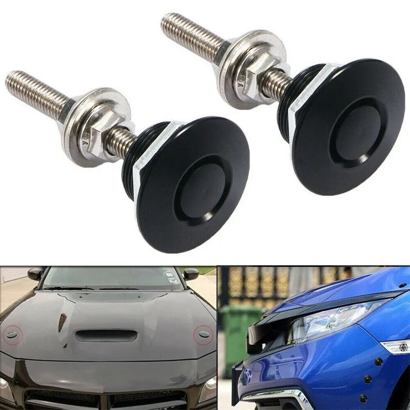Quick Release Hood Pin Fasteners | Universal Racing Car Fit
