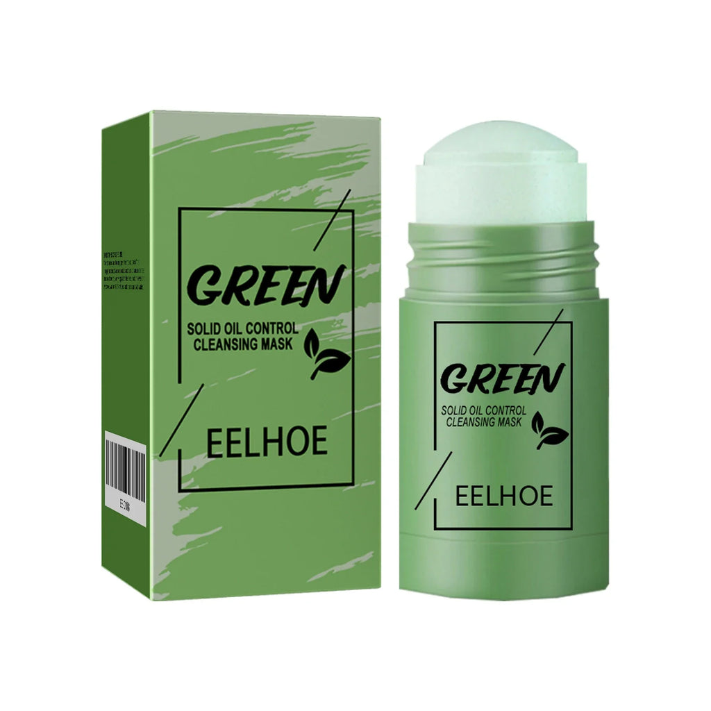 Eelhoe Green Tea Solid Face Mask – Pore & Acne Control 40g