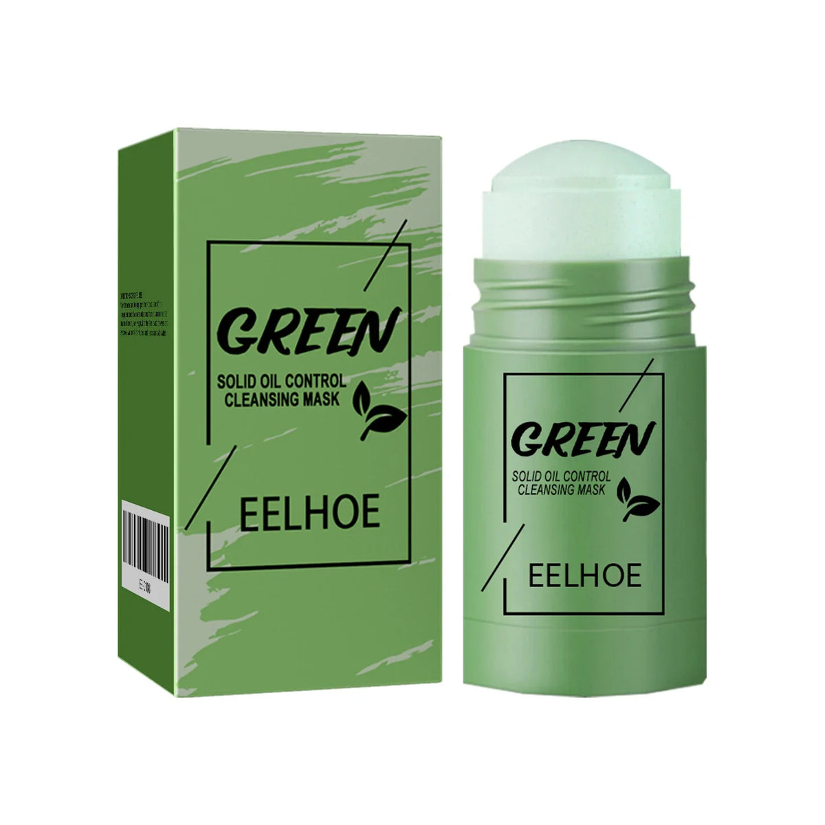 Eelhoe Green Tea Solid Face Mask – Pore & Acne Control 40g