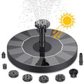 AISITIN 3.5W Solar Fountain Pump – 16 Nozzles for Bird Bath