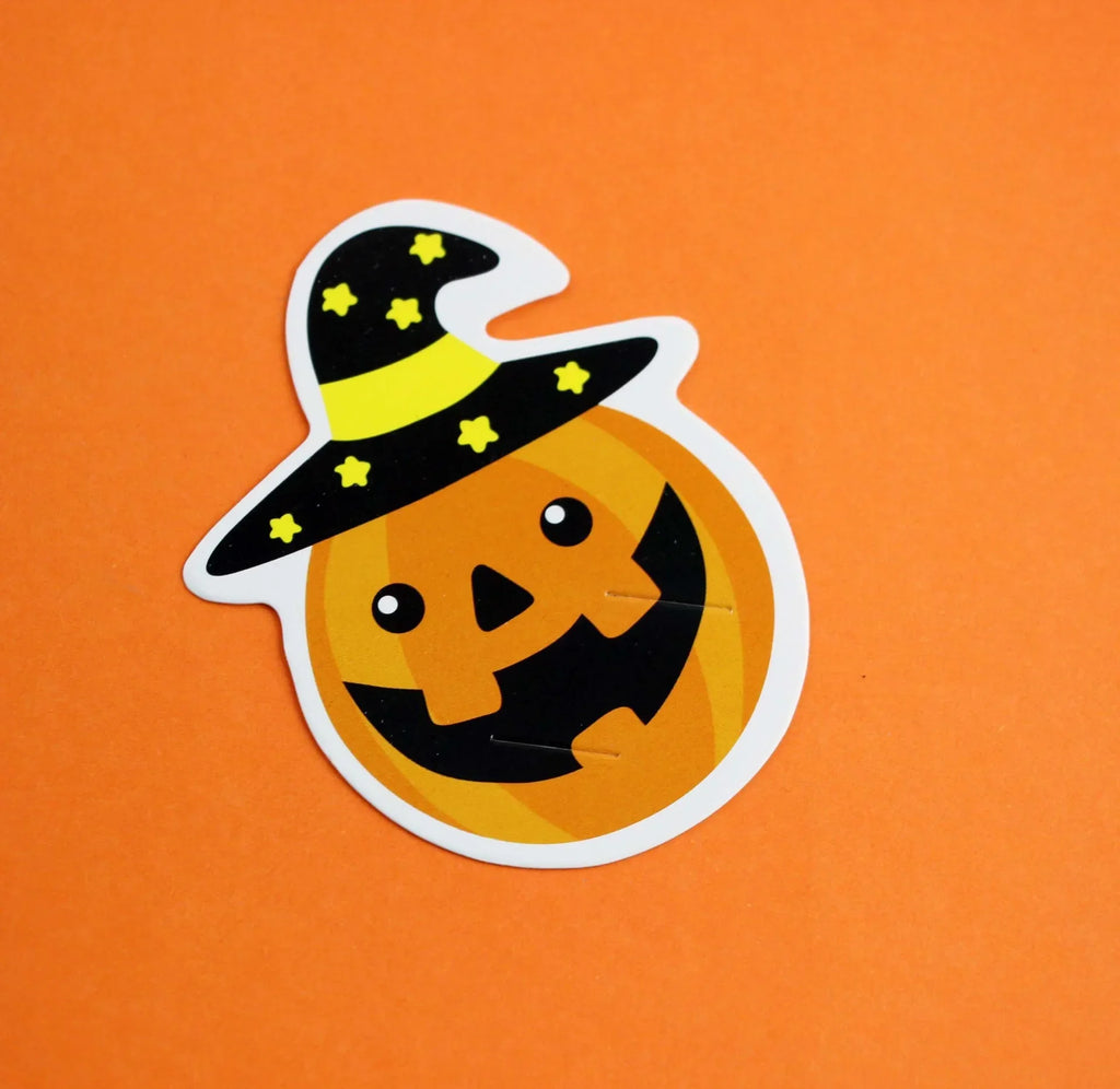 Halloween Candy Package Card Ghost Pumpkin Lollipop Holder Cards Kids