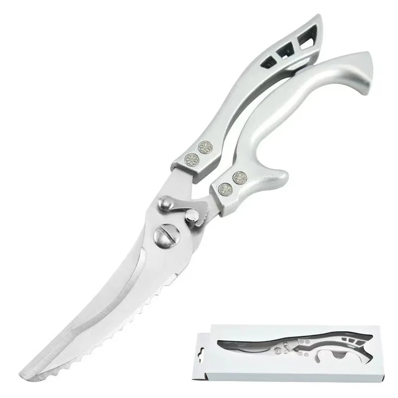 Multifunctional Kitchen Shears – 3CR14 Stainless Steel Bone Scissors