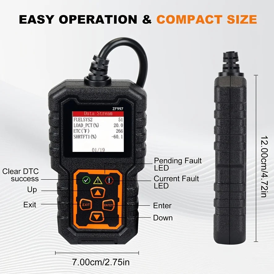 OBD2 Scanner – Car Engine Fault Code Reader & Diagnostic Tool