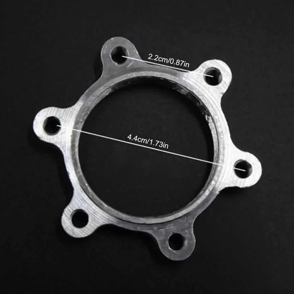6-Hole Bike Disc Brake Rotor Adapter – Aluminum Alloy