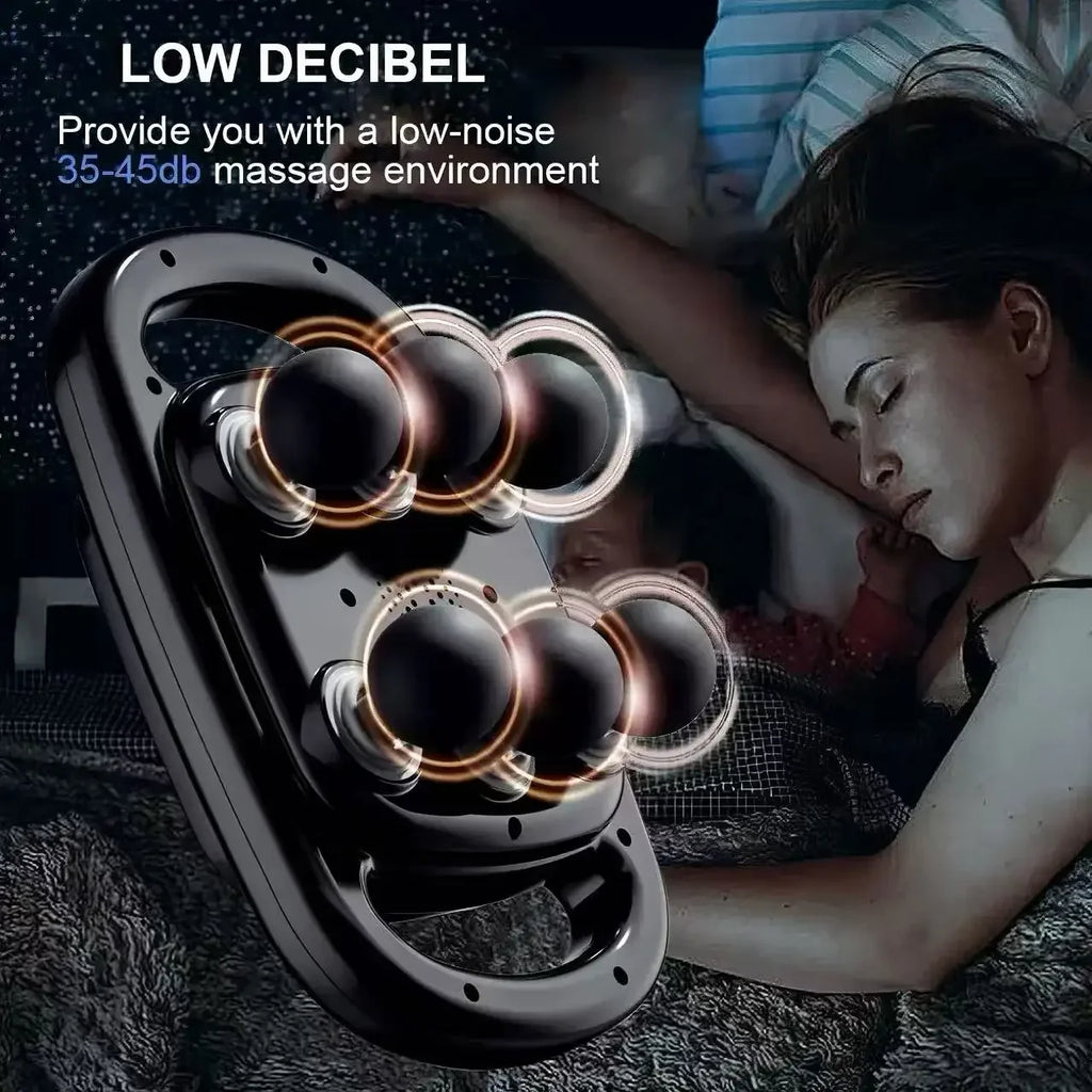 6-Head Massage Gun | High-Frequency Vibration Body Massager