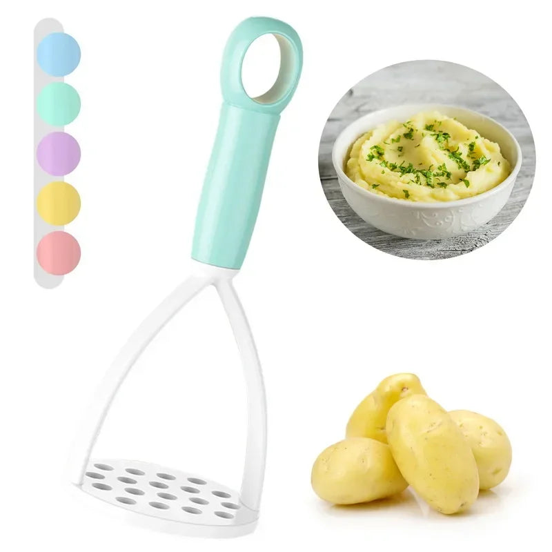 Manual Potato Masher & Ricer Press | Baby Food & Vegetable Tool