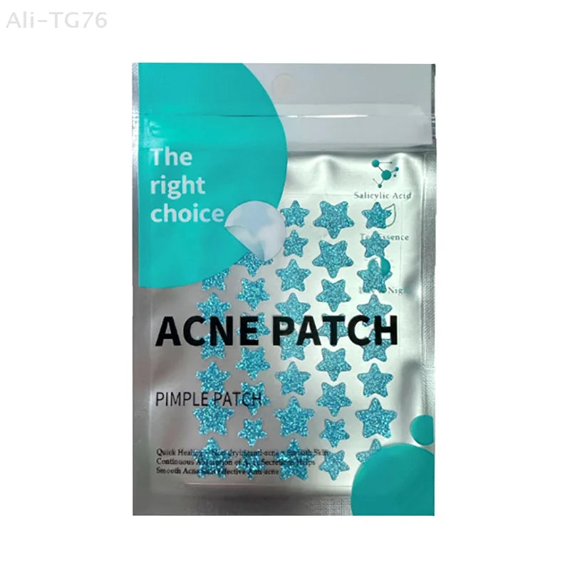 40-Pack Hydrocolloid Acne Patches – Overnight Blemish Dots