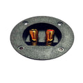 Professional Speaker Box Rear Back Panel Wiring Terminal Plug Round