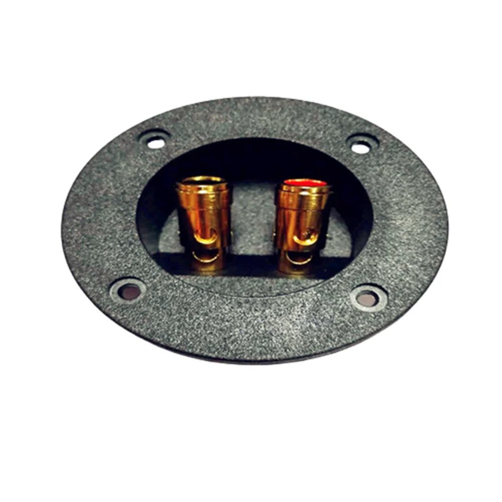 Professional Speaker Box Rear Back Panel Wiring Terminal Plug Round