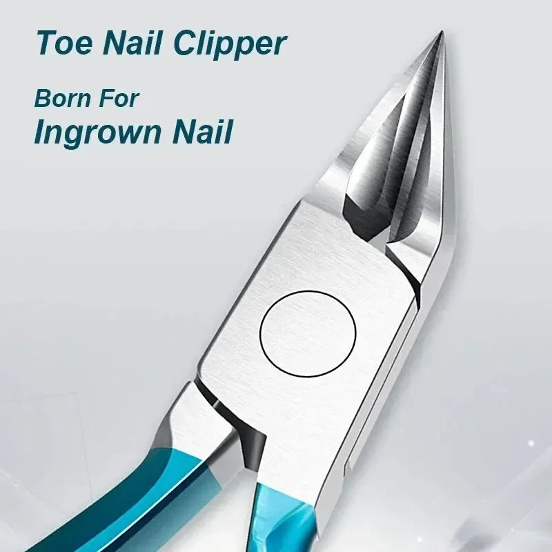 Professional Toenail Clipper for Thick & Ingrown Nails | Steel Nipper