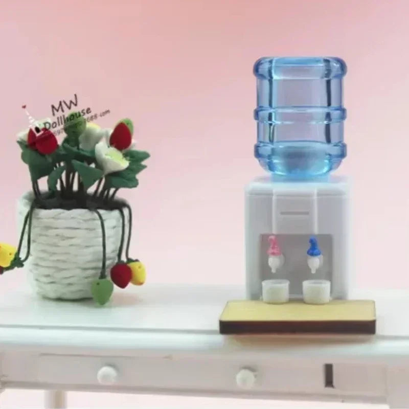 1:12 Dollhouse Miniature Water Dispenser – Life Scene Decor