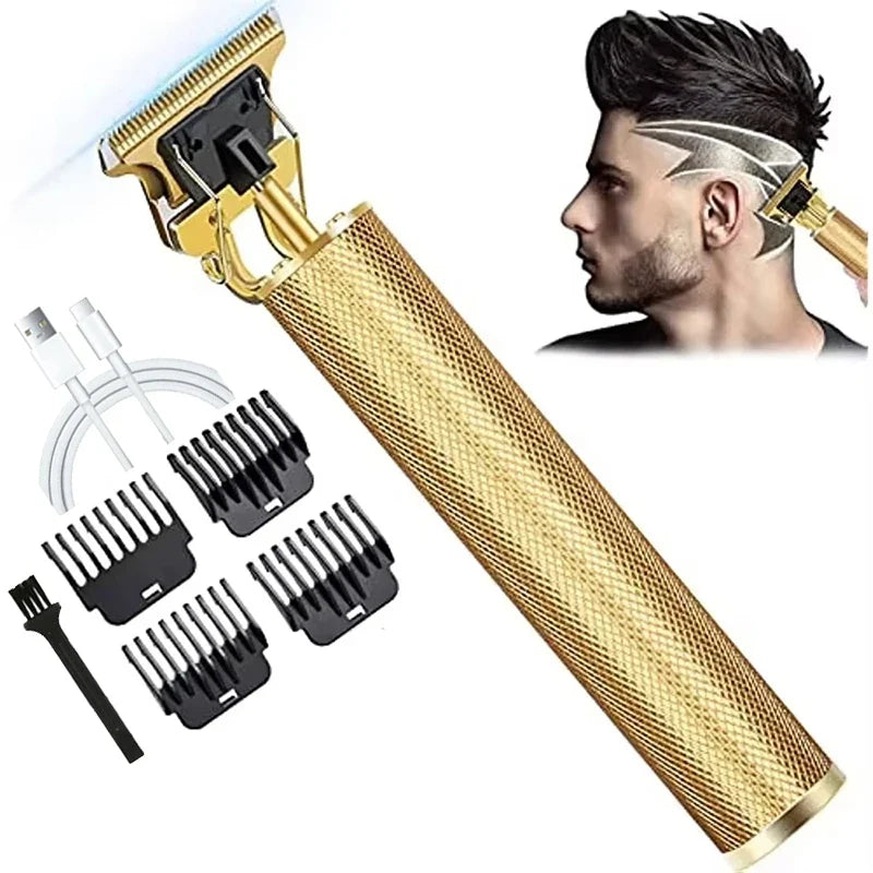 XMSJ T9 Rechargeable Men's Hair & Beard Clipper | Wet & Dry