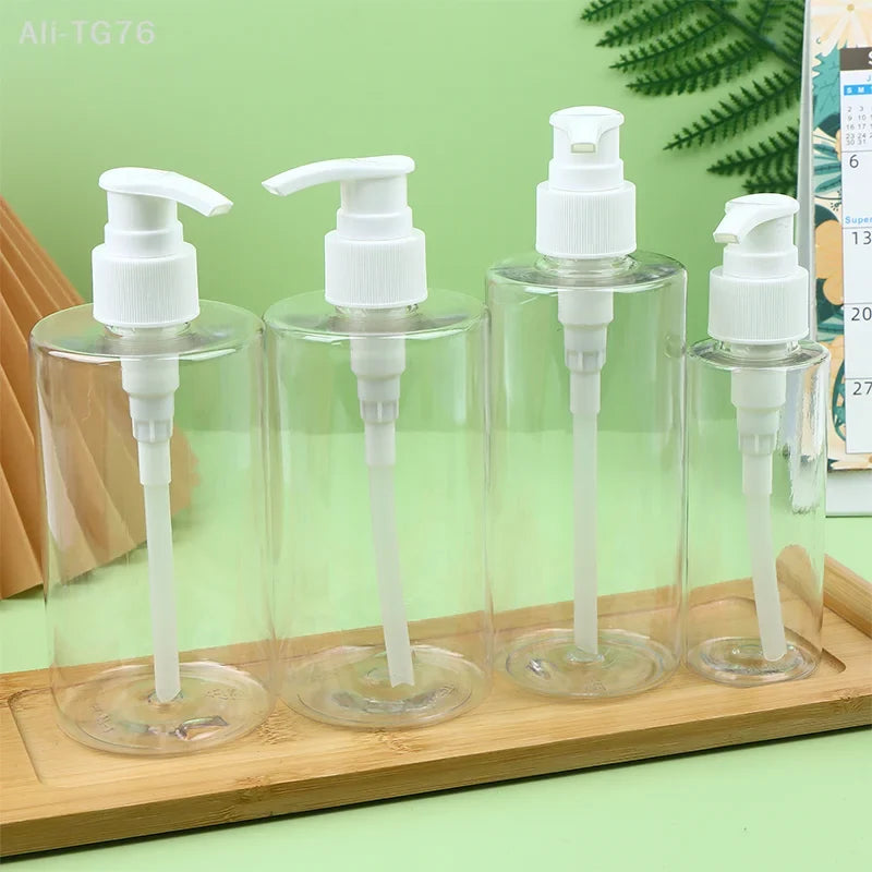 Refillable Travel Pump Bottle for Shampoo, Lotion & Cosmetics