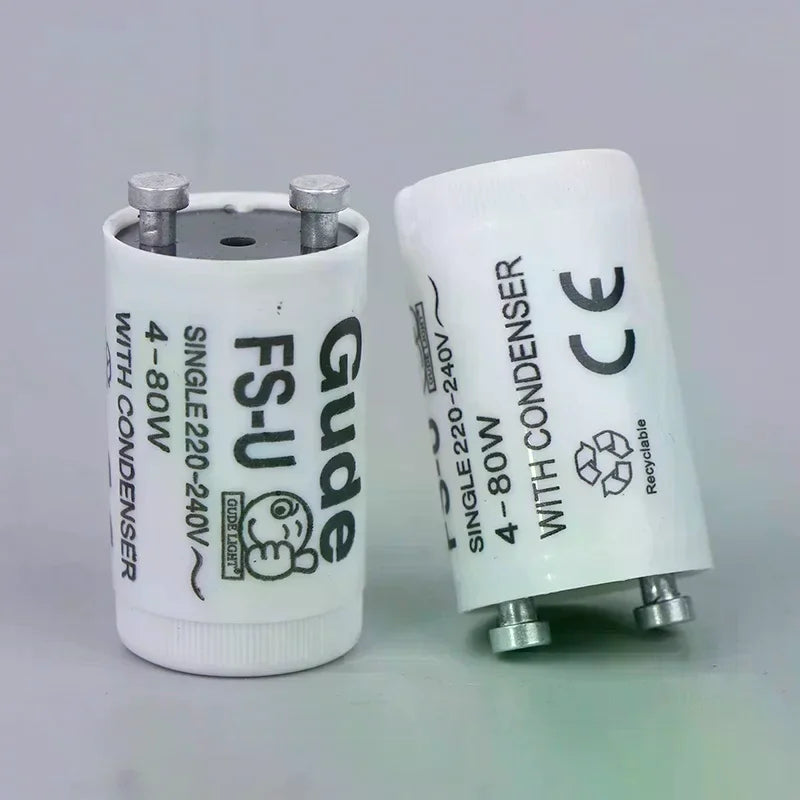 Condensor Single 220V-240V 4-80W Fluorescent Lamp Starter FS-U 25X TL