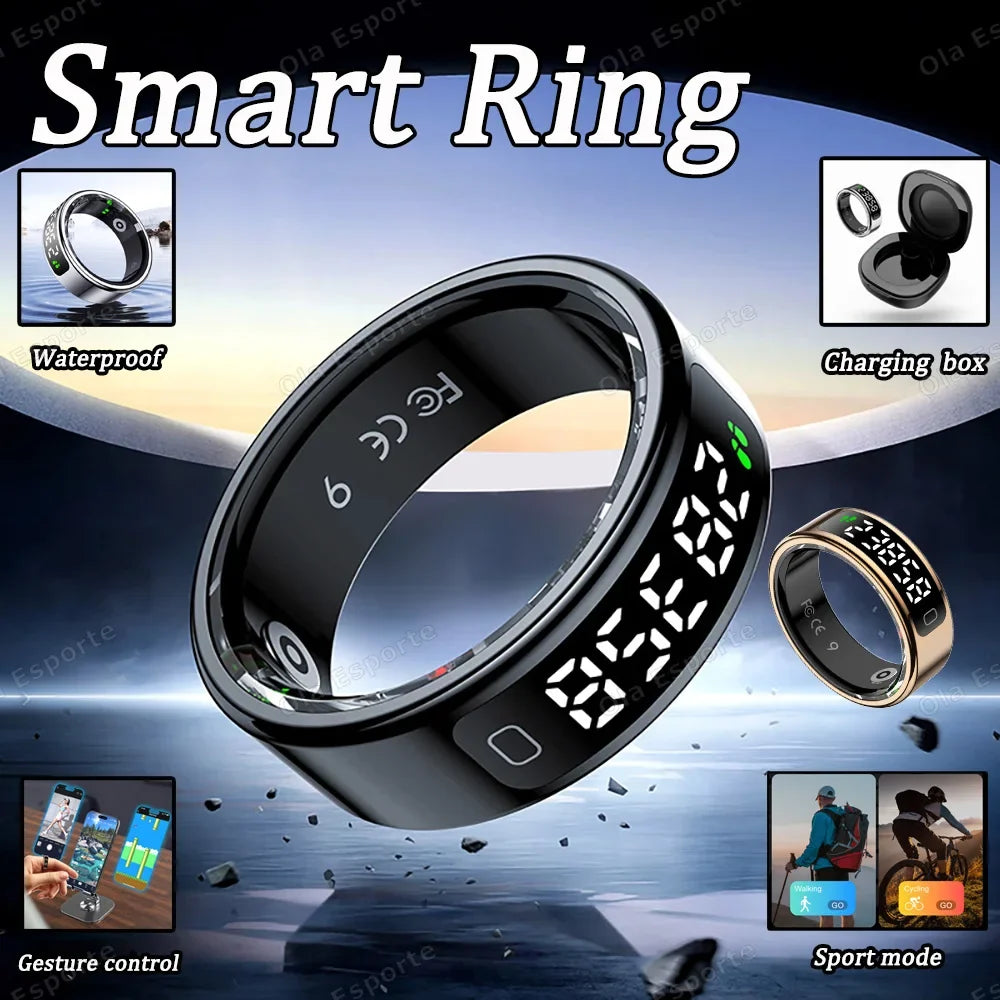 R11C Smart Ring – Heart Rate, Sleep & Blood Oxygen Tracker
