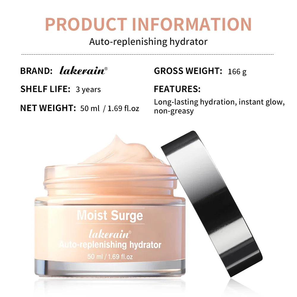 Lakerain Auto-Replenishing Face Cream – 100H Hydration 50ml