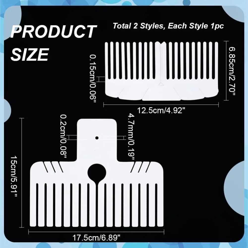 2-Piece Plastic Bow Maker Kit – DIY Hair Bows & Ribbon Tool