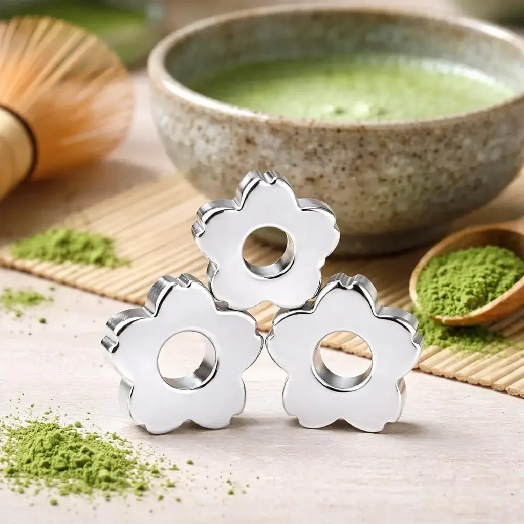 Stainless Steel Matcha Sifter Beads – Smooth, No-Clump Sieve