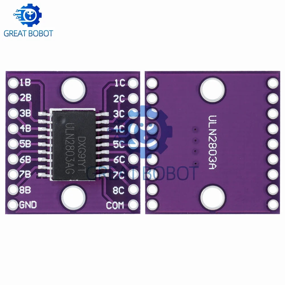 ULN2803A Darlington Array SMD IC – High-Voltage High-Current Driver