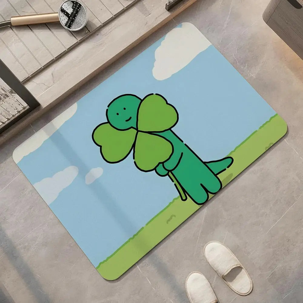 Dinosaur Diatomite Bath Mat – Quick Dry & Non-Slip