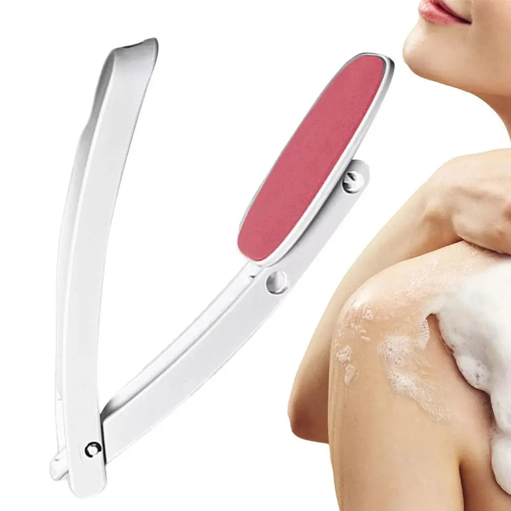 Foldable Back Lotion & Sunscreen Applicator – Long Handle