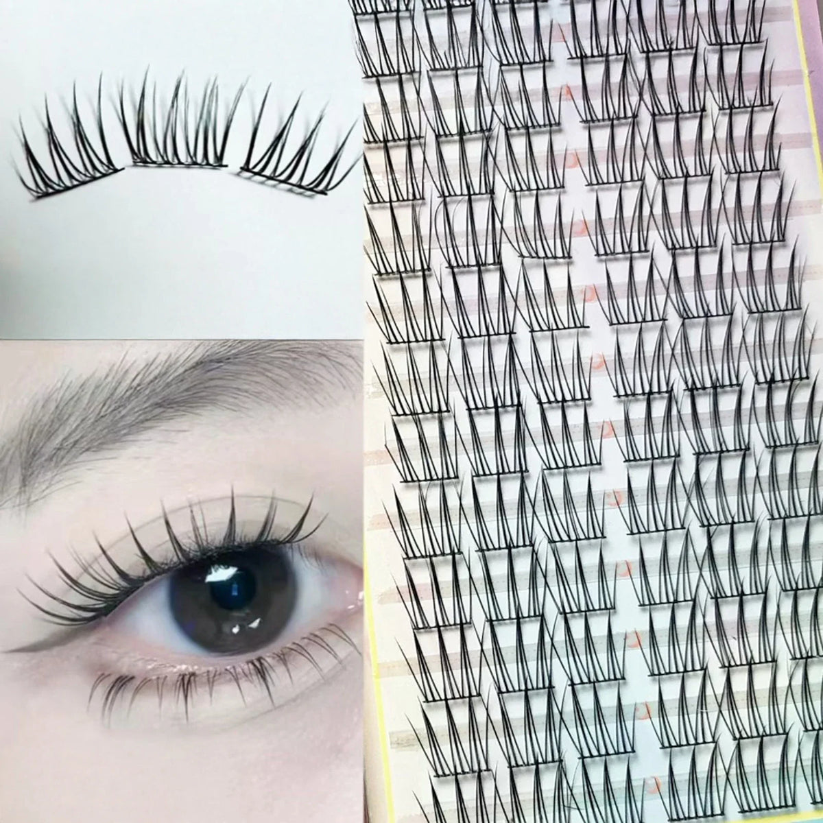 Korean Idol Individual False Eyelashes 7-13mm Natural Volume