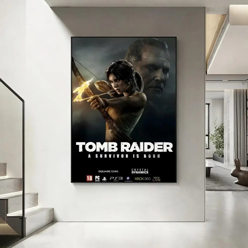 Shadow of the Tomb Raider HD Wall Poster – Game Room Decor