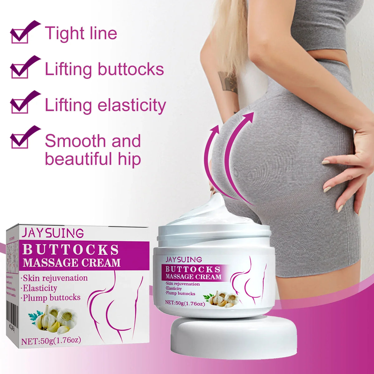 Butt Firming & Lifting Cream – Shape, Plump & Moisturize
