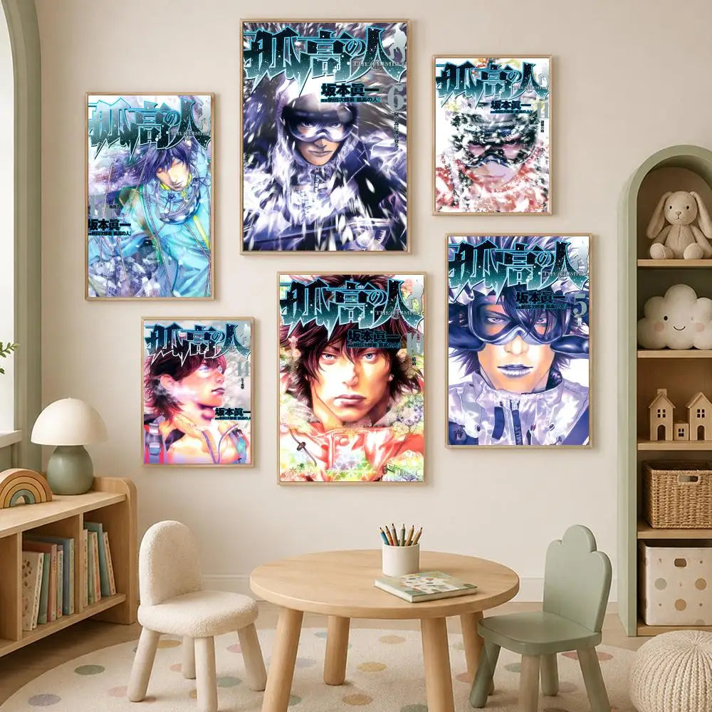 The Climber Manga Wall Art Poster – Self-Stick Waterproof Decor