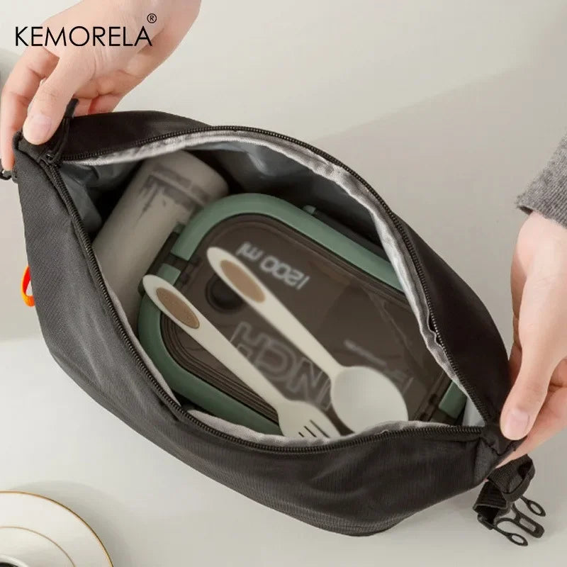 Large Insulated Lunch Bag – Aluminum Foil Bento Cooler Bag