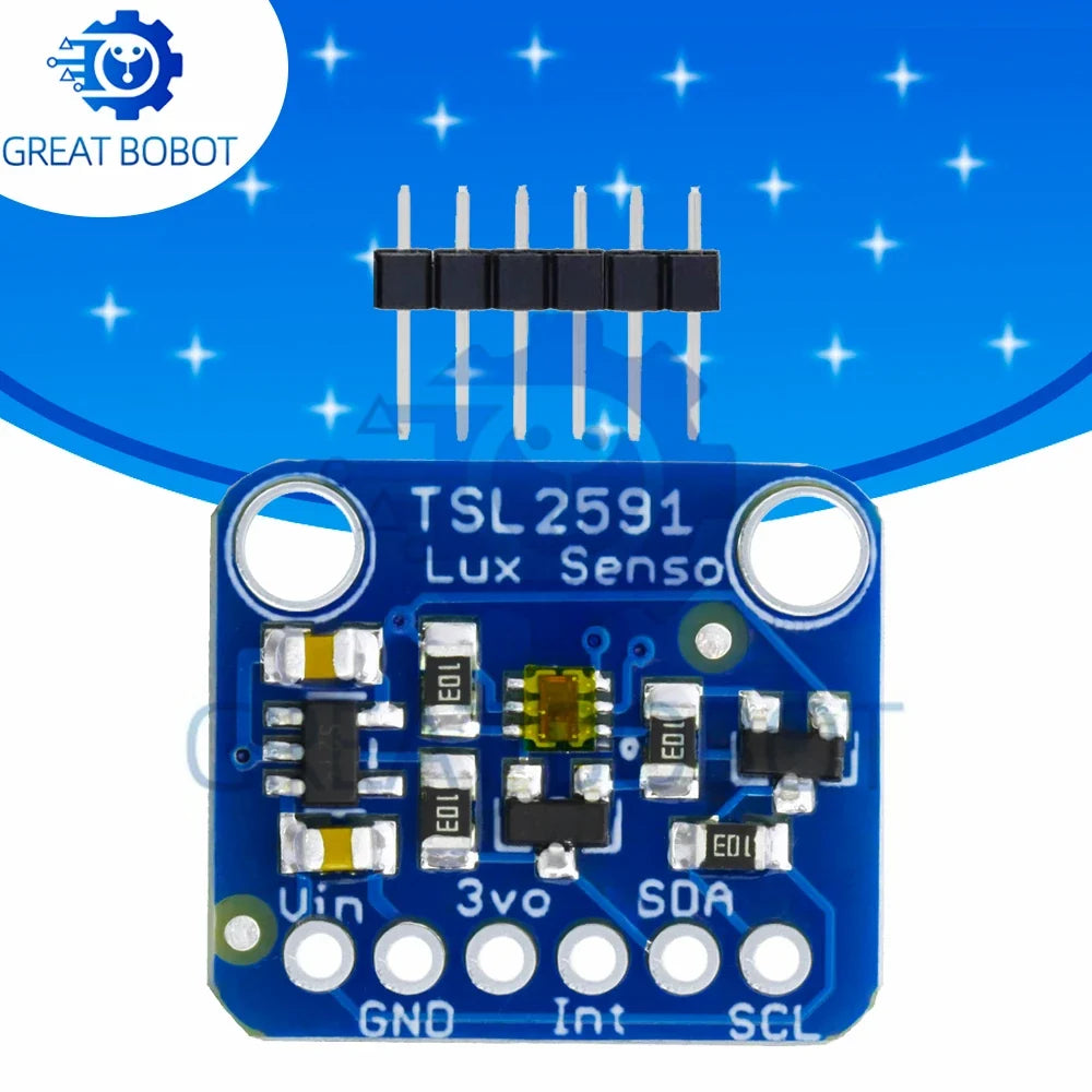 TSL2591 I2C Light Sensor Breakout Module – High Dynamic Range