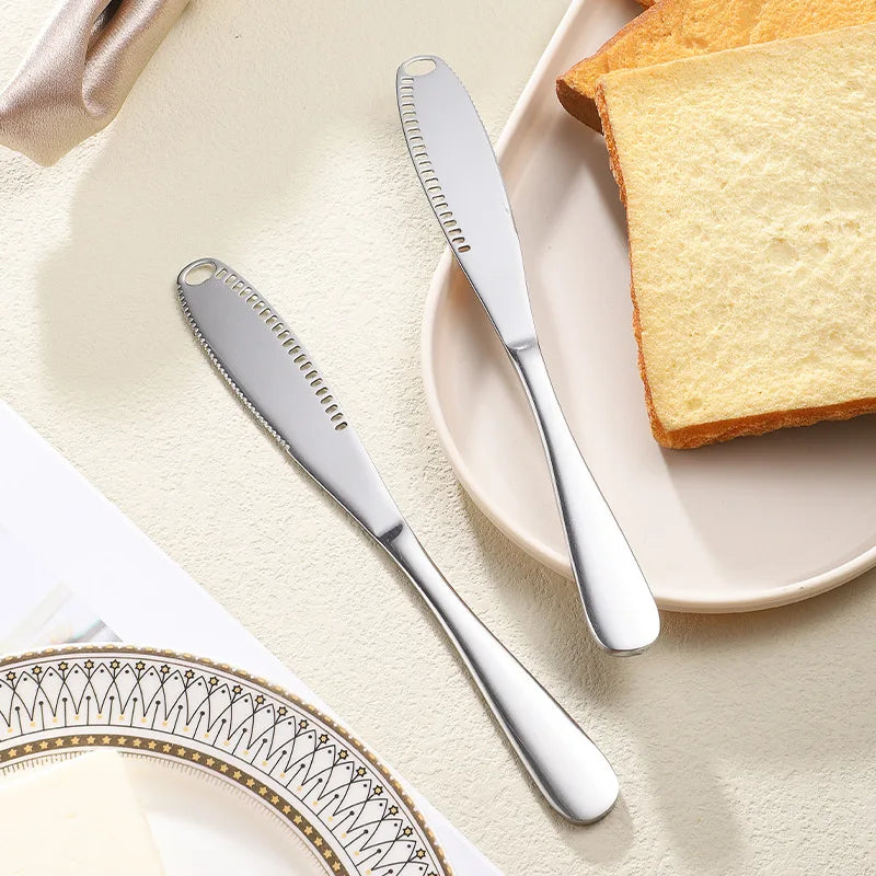 Stainless Steel Cheese & Butter Knife – Jam Spreader Tool