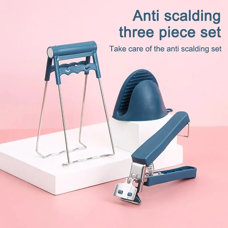 Bowl Clamp Anti Scald Kitchen Tool Steaming Vegetable Slip Hand Plate