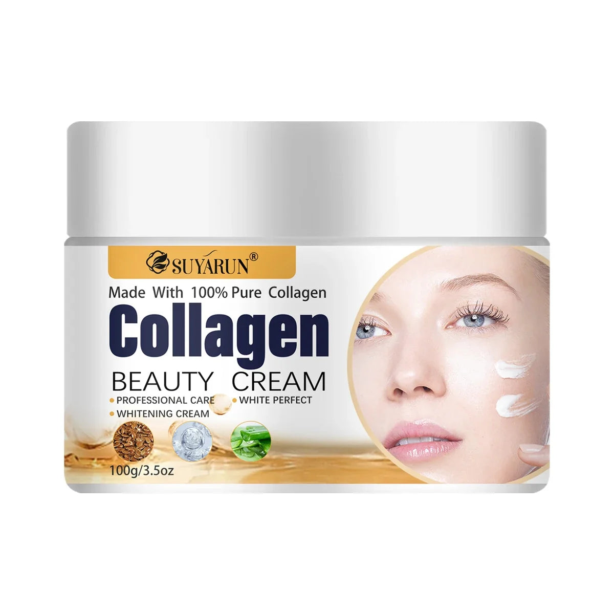 SUYARUN Collagen Face Cream – Firming, Hydrating, All Skin Types