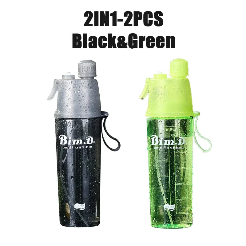Mist Spray Water Bottle – BPA-Free, Portable & Leak-Proof