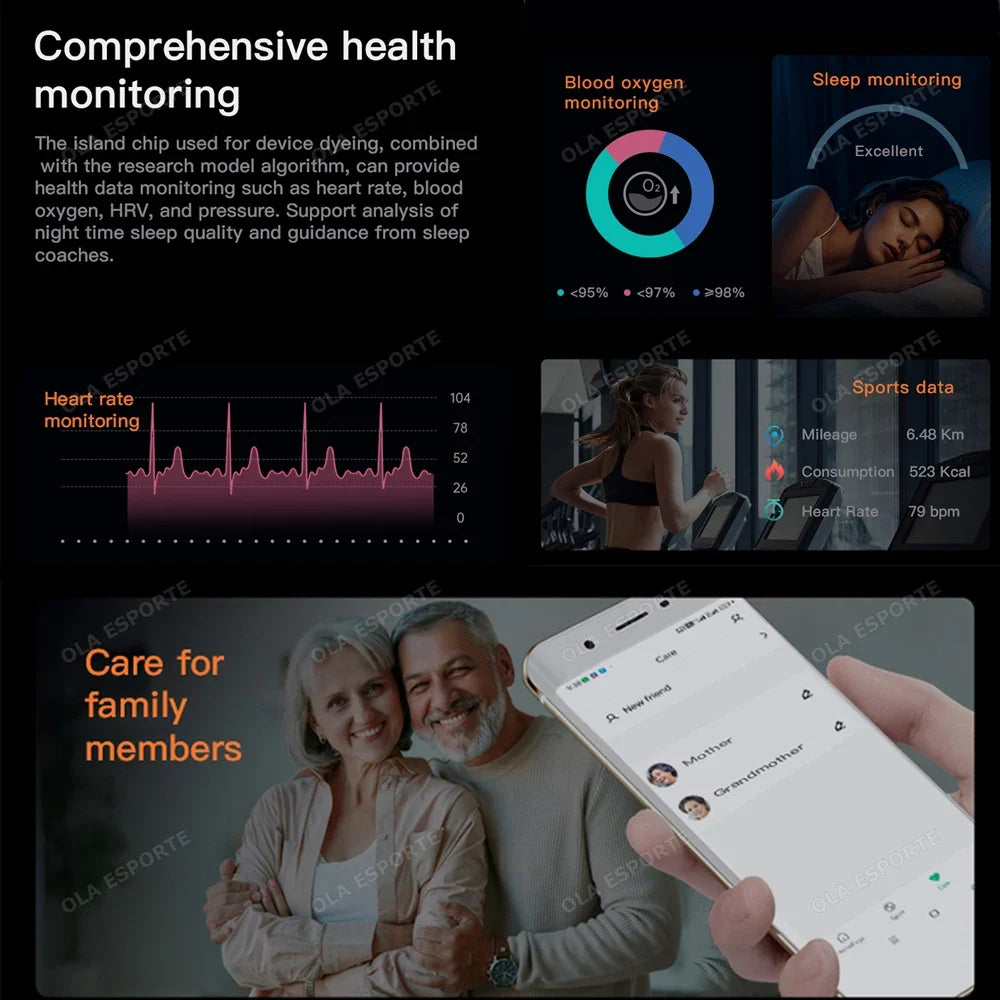 SR08 Smart Ring – Heart Rate, SpO2, Sleep & 5ATM Waterproof