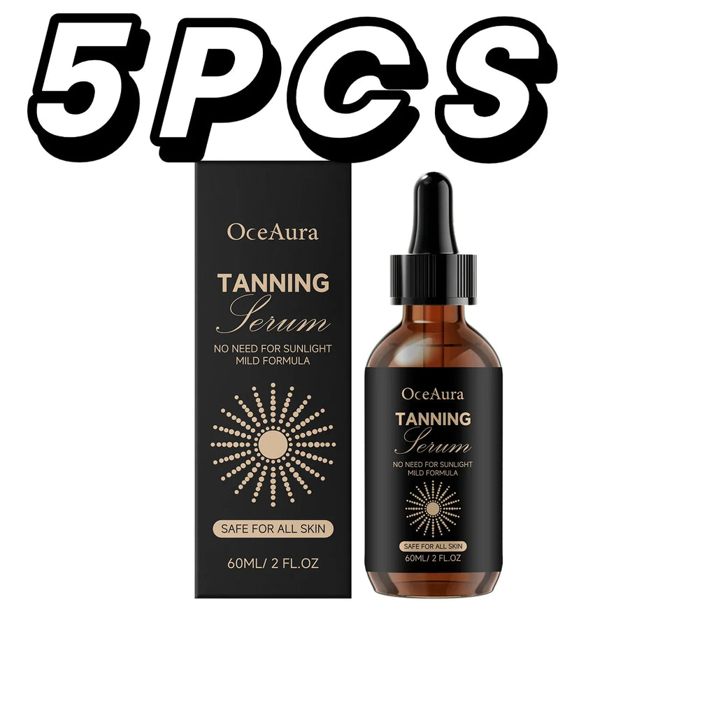 OceAura Self Tanning Drops – Sunless Tanner Serum 60ml