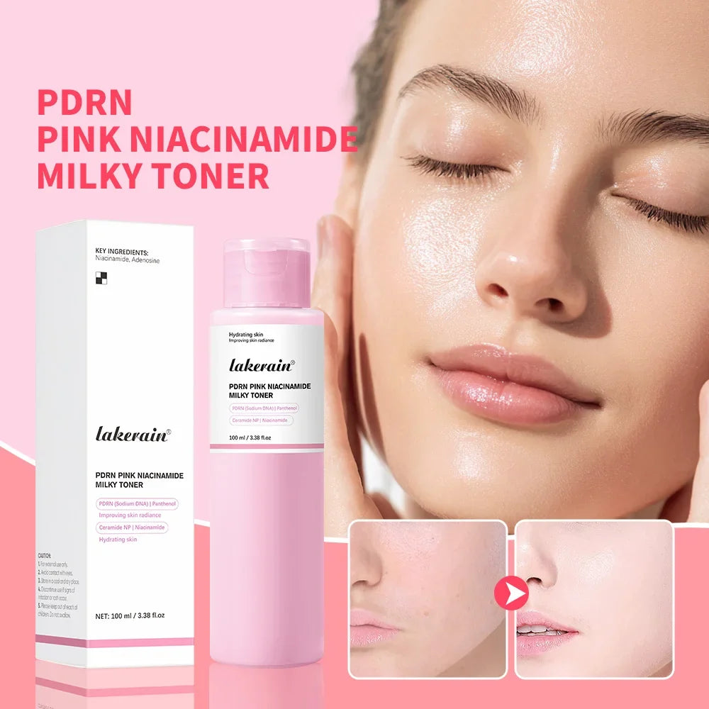 PDRN Niacinamide Milky Toner – Ceramide Peptide Korean Skincare