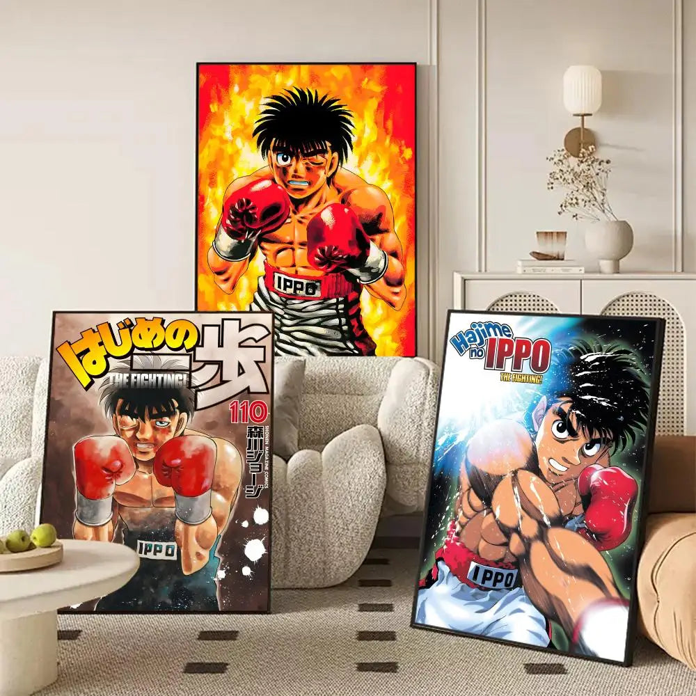 Hajime No Ippo Anime Wall Poster Removable Sticker Decal
