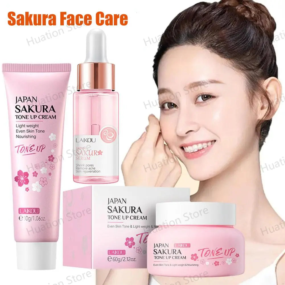 LAIKOU Sakura Cherry Blossom Facial Cream – Collagen Moisturizer