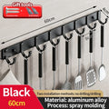 No-Drill Aluminum Wall Hook | Coat & Clothes Hanger Organizer