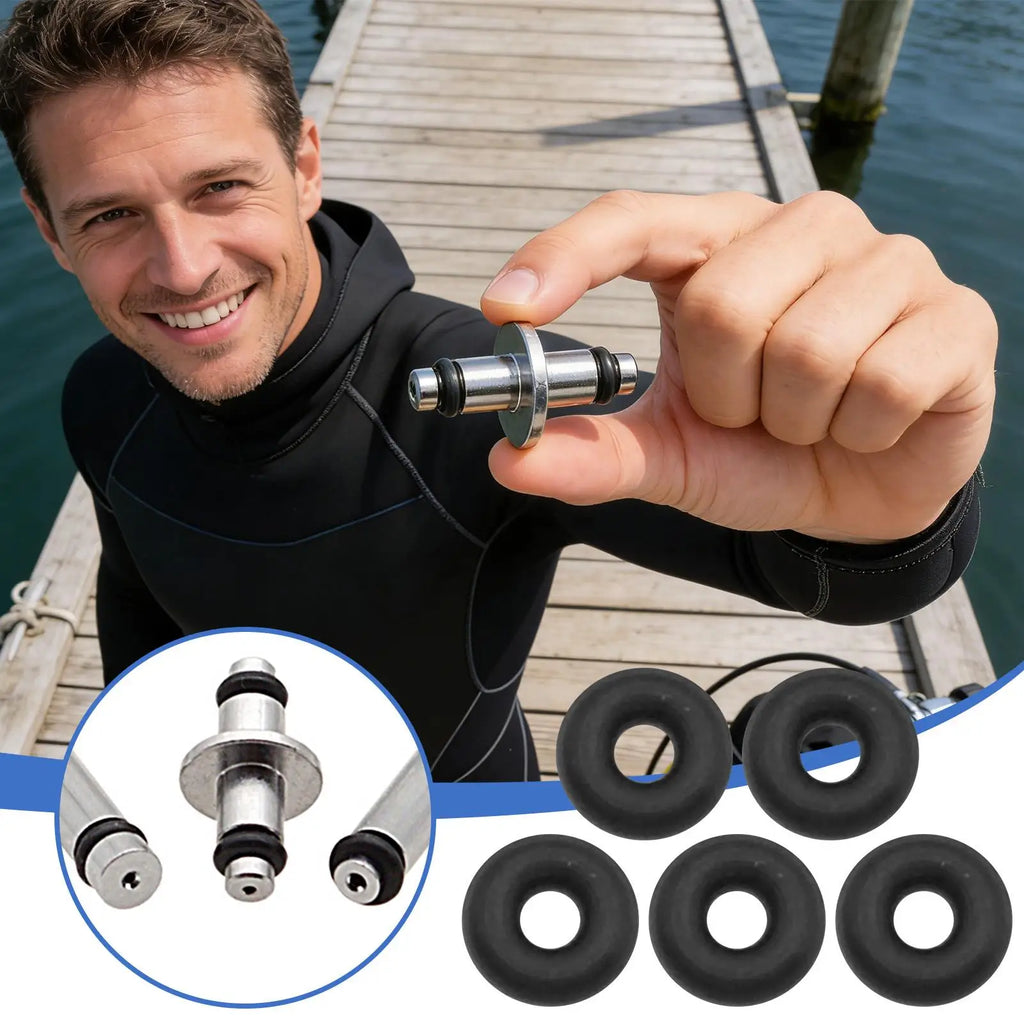 10-Pack Scuba Diving O-Rings | Nitrile Rubber Leakproof Seal Kit