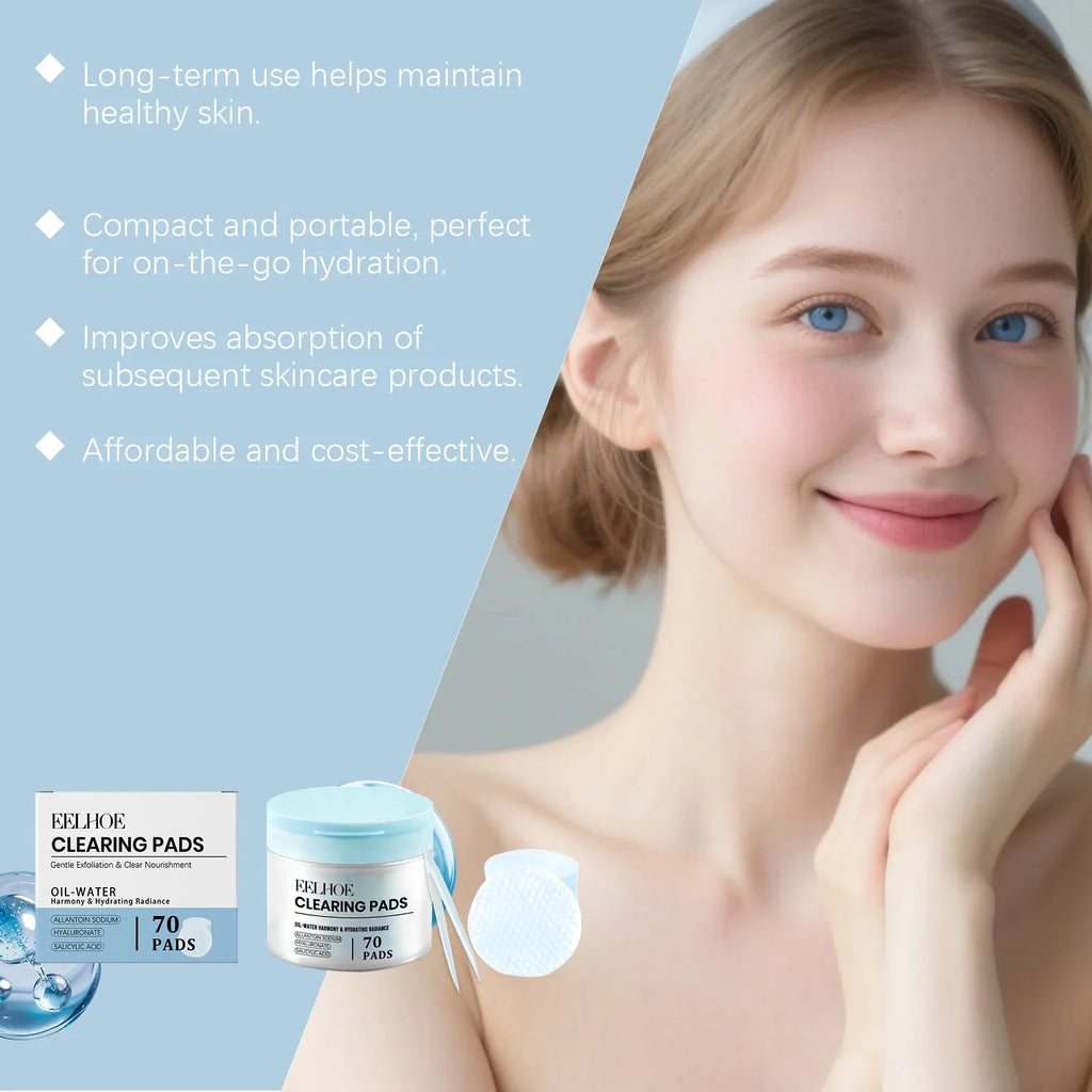 Eelhoe Salicylic Acid Clearing Pads – Exfoliating Toner Pads