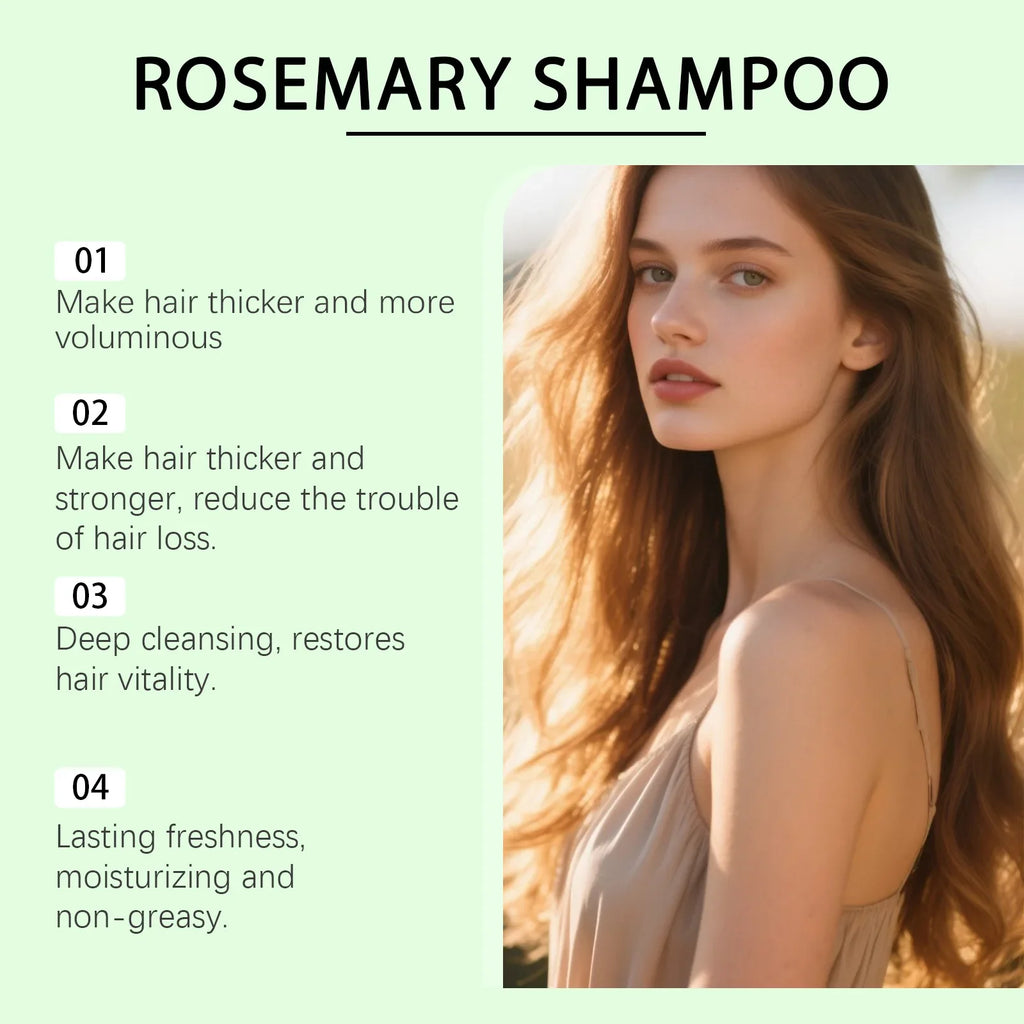 HOEGOA Rosemary Keratin Shampoo – Nourish & Oil Control 100ml