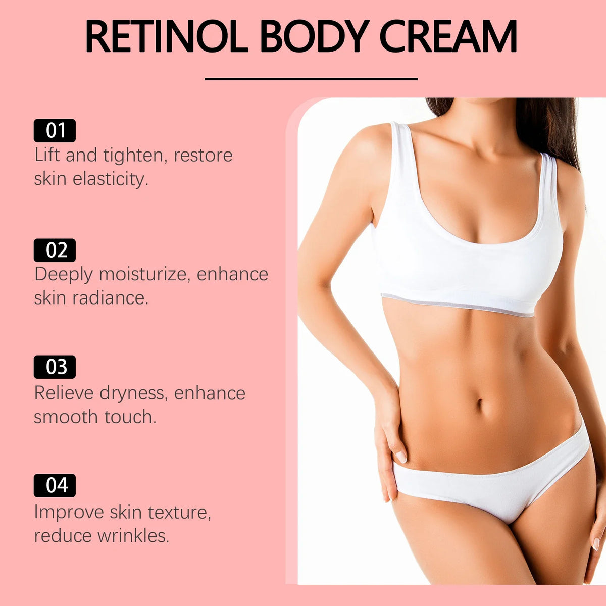 OceAura Retinol Firming Body Cream – Lift, Firm & Hydrate