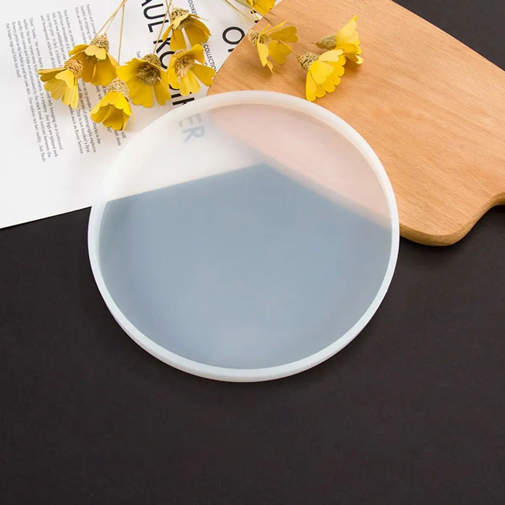 Silicone Mold Round Petri Dish Coaster Epoxy Resin Art Supplies Make