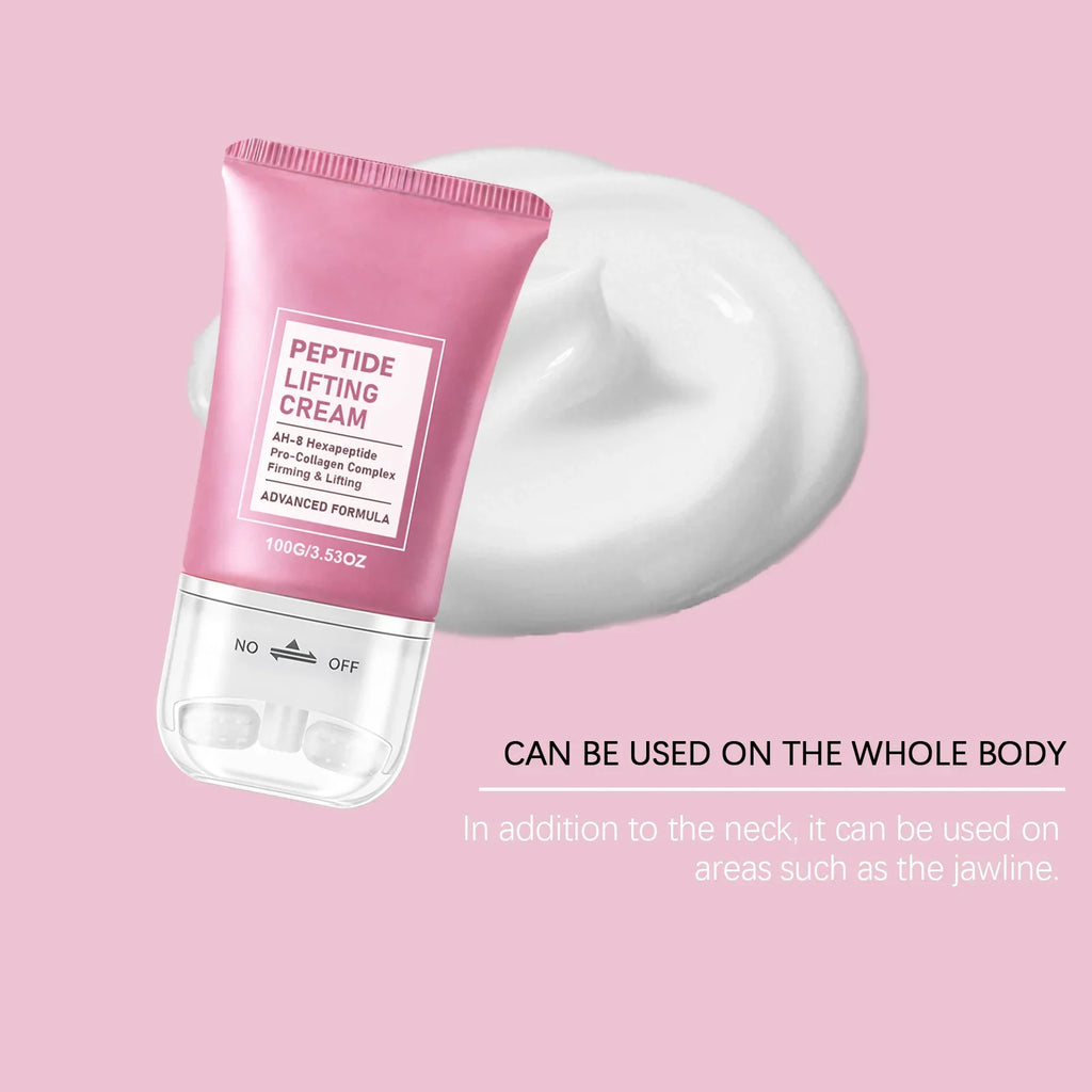 Firming Neck Cream with Roller – Lifting, Moisturizing & Brightening